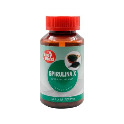 Cápsulas de Espirulina -spirulina X